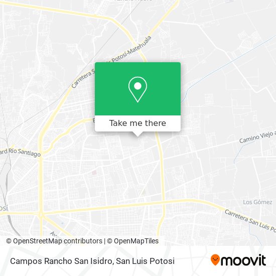Mapa de Campos Rancho San Isidro