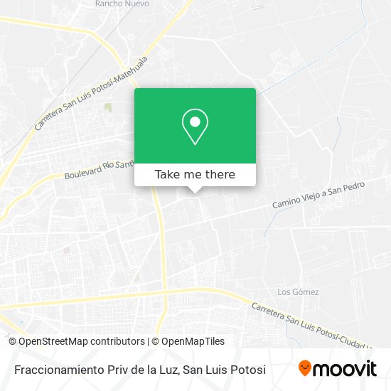 Fraccionamiento Priv de la Luz map