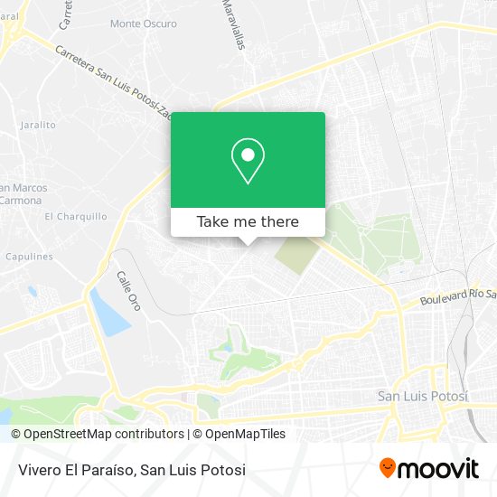 Mapa de Vivero El Paraíso