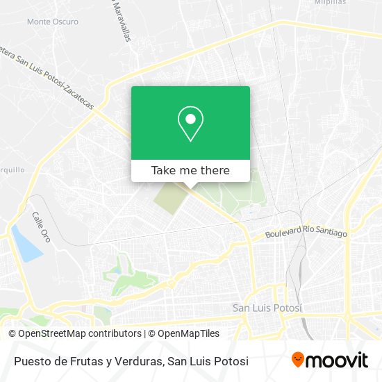 Puesto de Frutas y Verduras map