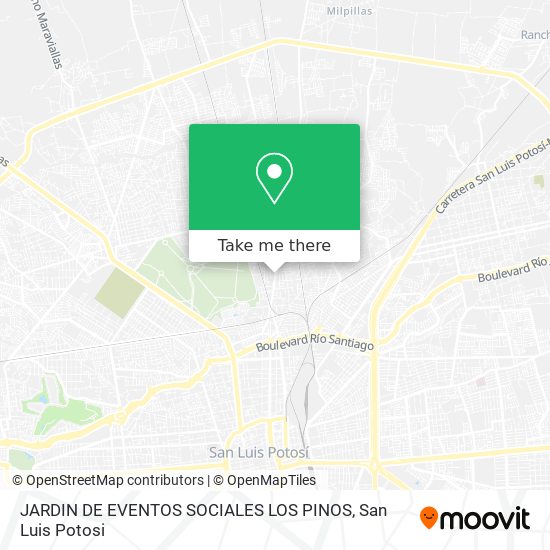 JARDIN DE EVENTOS SOCIALES LOS PINOS map