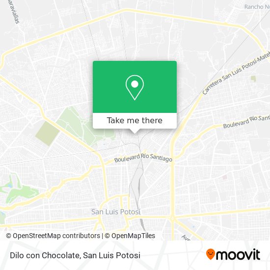 Dilo con Chocolate map