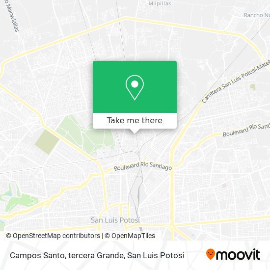 Campos Santo, tercera Grande map