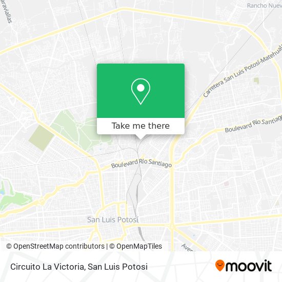 Mapa de Circuito La Victoria