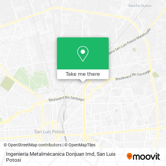 Mapa de Ingeniería Metalmécanica Donjuan Imd