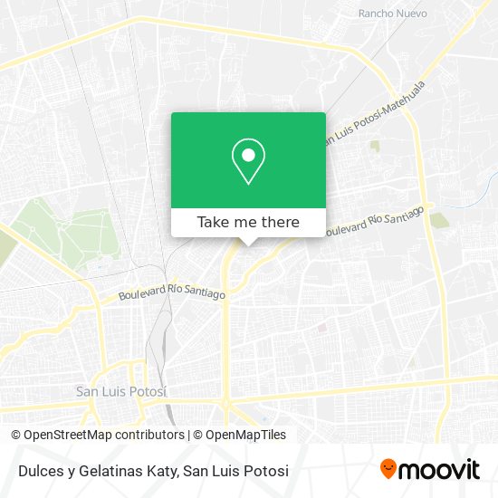 Dulces y Gelatinas Katy map