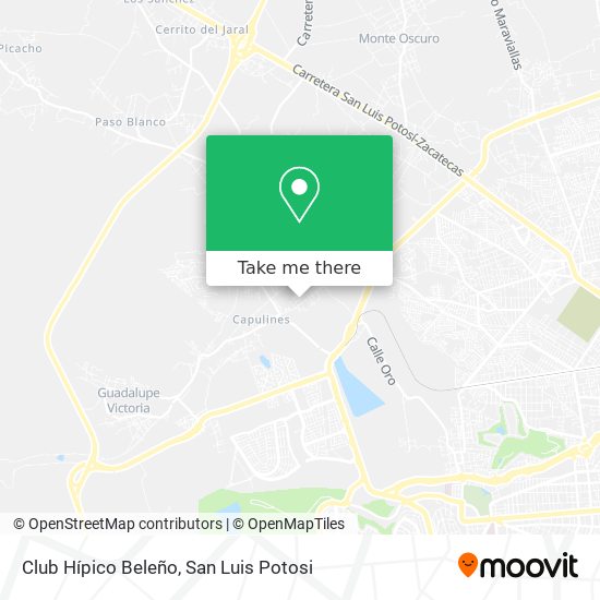 Club Hípico Beleño map