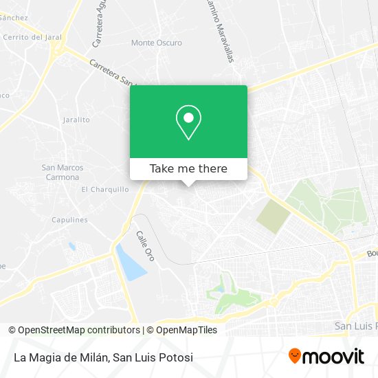 Mapa de La Magia de Milán