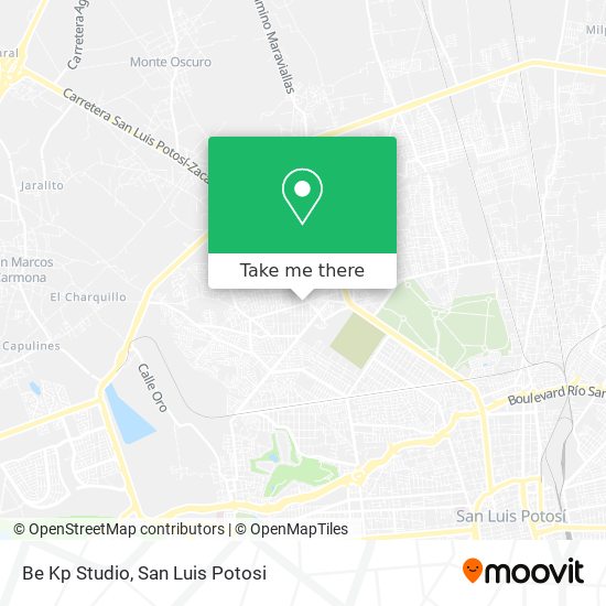 Be Kp Studio map