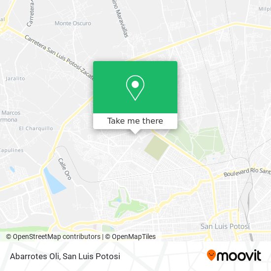 Abarrotes Oli map