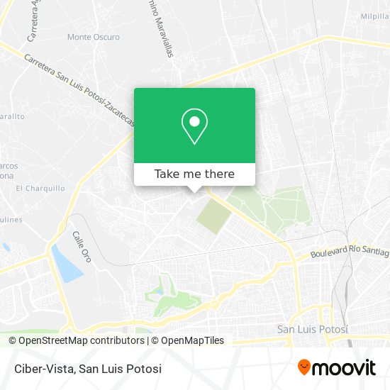 Ciber-Vista map