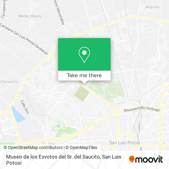 Museo de los Exvotos del Sr. del Saucito map