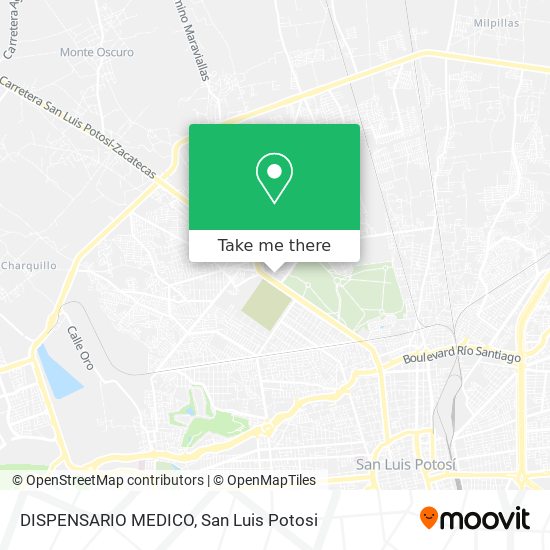 DISPENSARIO MEDICO map