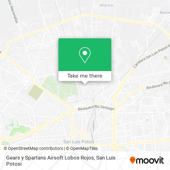 Mapa de Gears y Spartans Airsoft Lobos Rojos