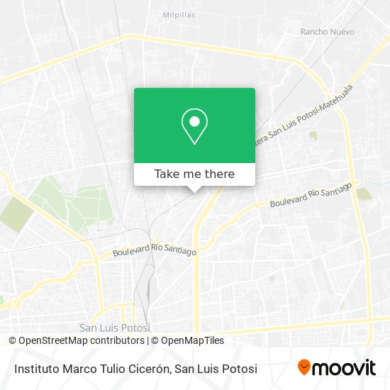 Instituto Marco Tulio Cicerón map