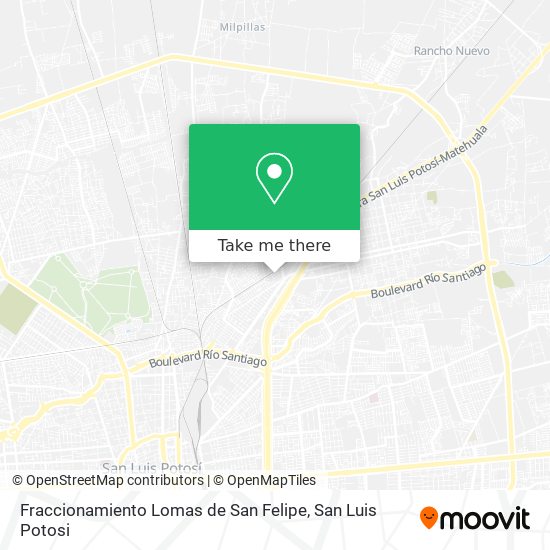 Fraccionamiento Lomas de San Felipe map
