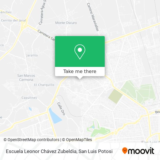 Escuela Leonor Chávez Zubeldia map