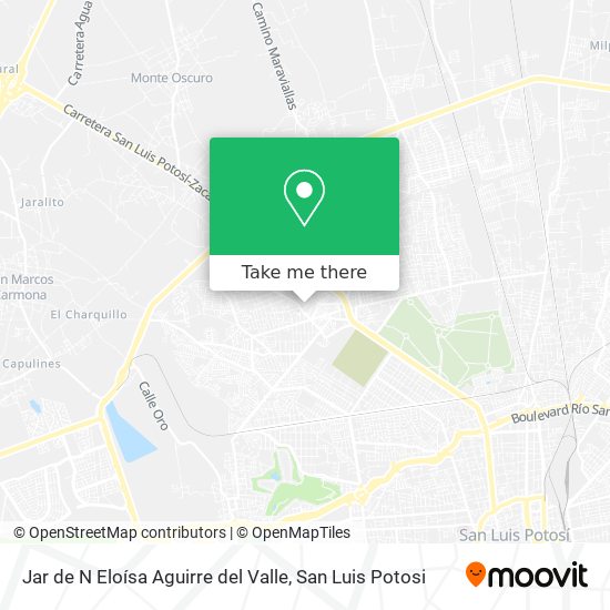 Jar de N Eloísa Aguirre del Valle map