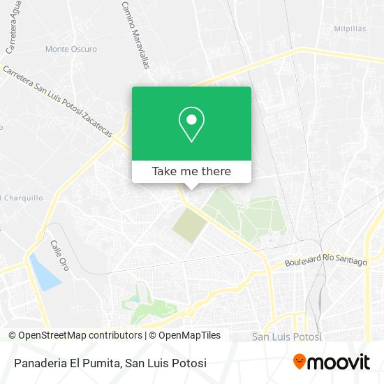 Mapa de Panaderia El Pumita