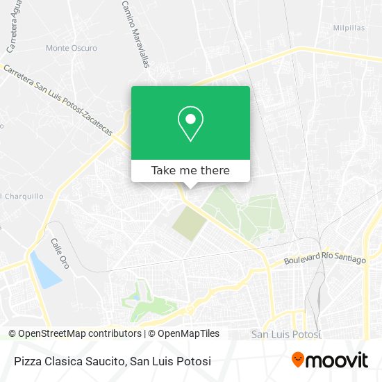 Pizza Clasica Saucito map