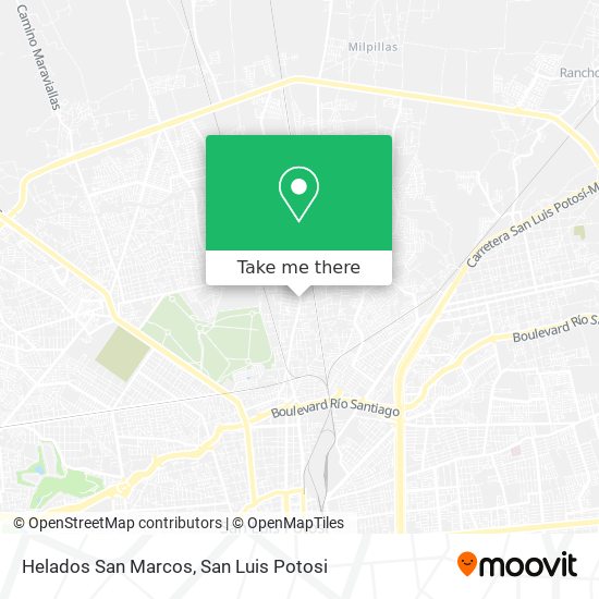 Helados San Marcos map