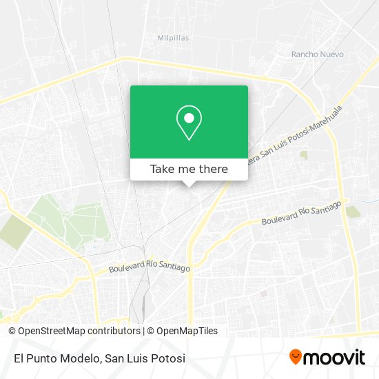 El Punto Modelo map