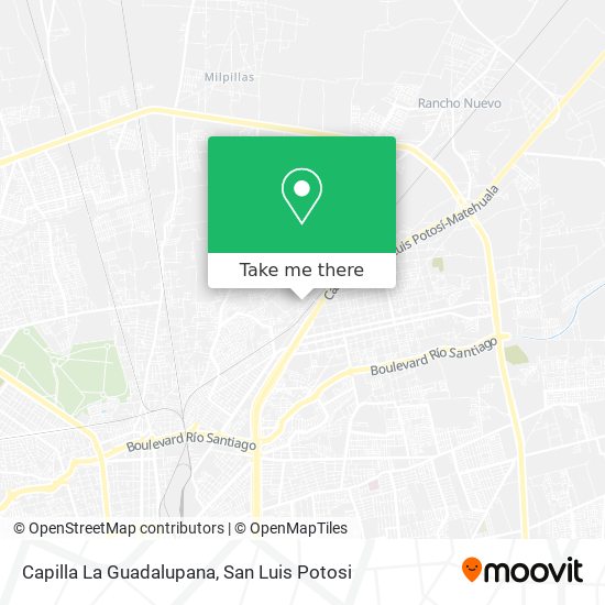 Capilla La Guadalupana map