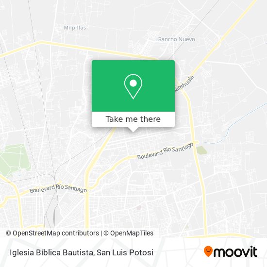 Iglesia Bíblica Bautista map