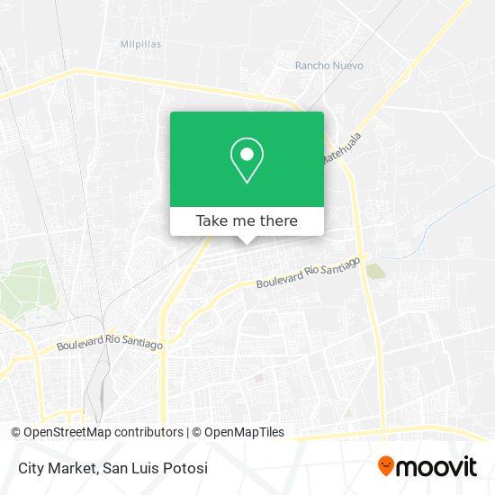 Mapa de City Market