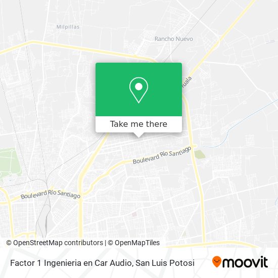 Factor 1 Ingenieria en Car Audio map