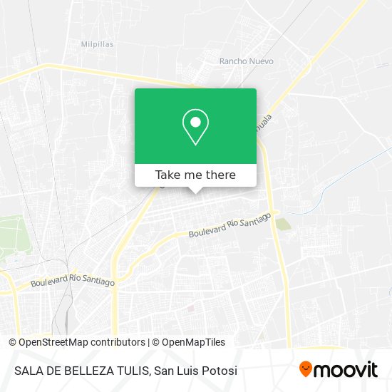 SALA DE BELLEZA TULIS map