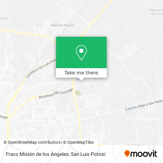 Mapa de Fracc Misión de los Ángeles