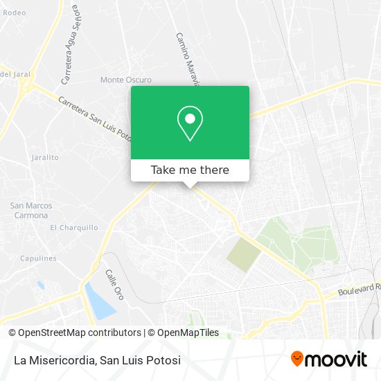La Misericordia map