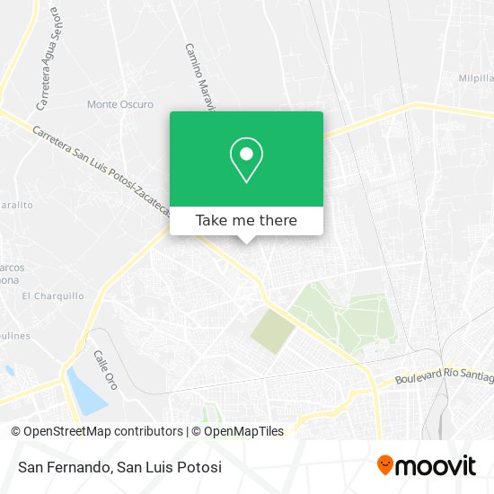 Mapa de San Fernando