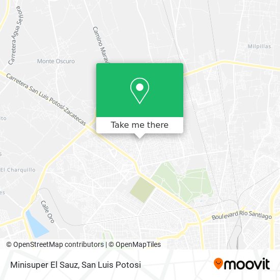 Mapa de Minisuper El Sauz