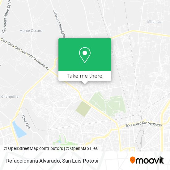 Refaccionaria Alvarado map