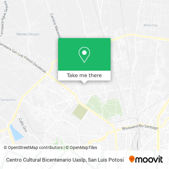 Centro Cultural Bicentenario Uaslp map