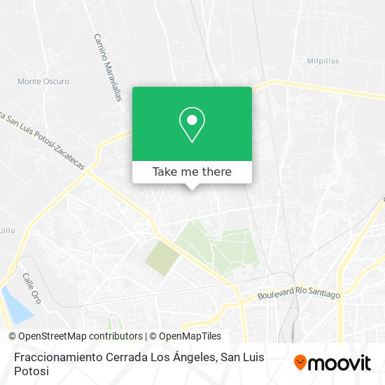 Fraccionamiento Cerrada Los Ángeles map