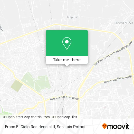 Mapa de Fracc El Cielo Residencial II