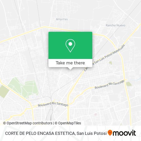CORTE DE PELO ENCASA ESTETICA map