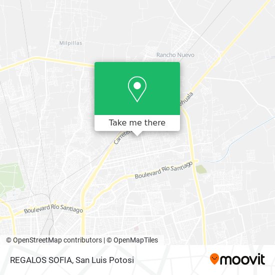 REGALOS SOFIA map