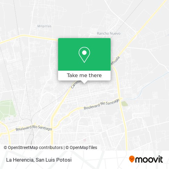 Mapa de La Herencia