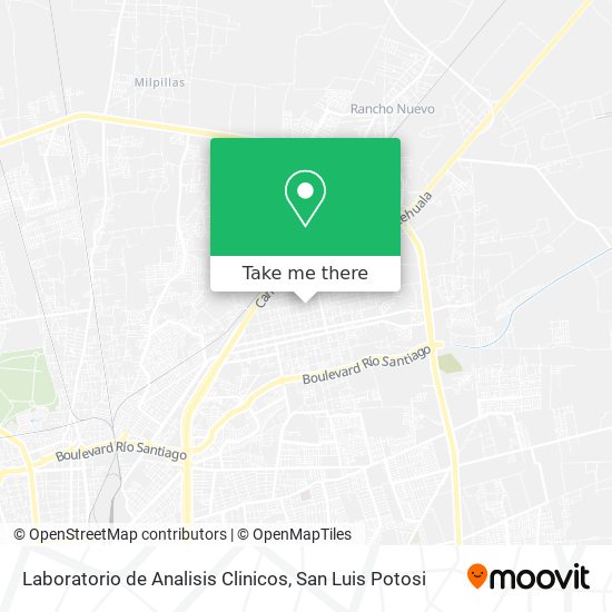 Laboratorio de Analisis Clinicos map