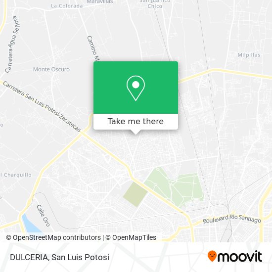 DULCERIA map