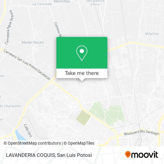 Mapa de LAVANDERIA COQUIS