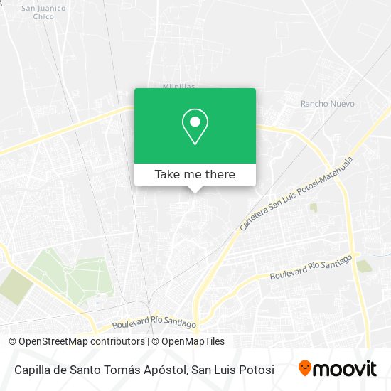 Capilla de Santo Tomás Apóstol map