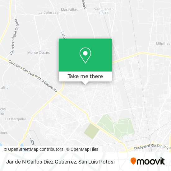 Mapa de Jar de N Carlos Diez Gutierrez