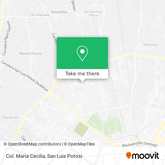 Col. Maria Cecilia map
