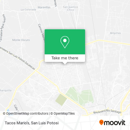 Tacos Mario's map