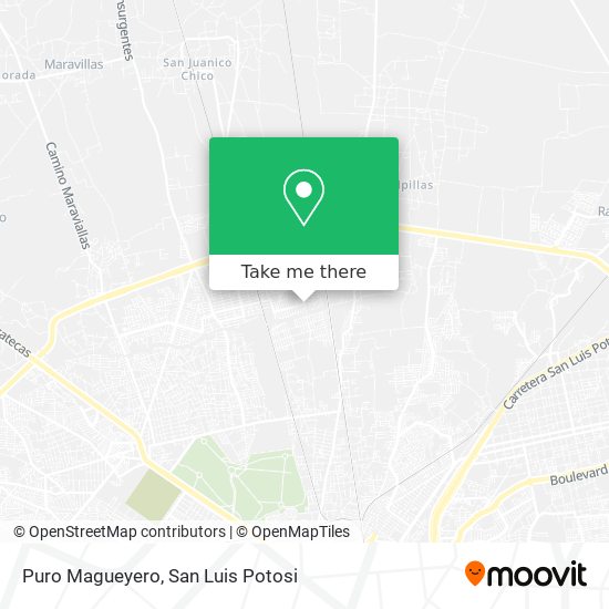 Mapa de Puro Magueyero